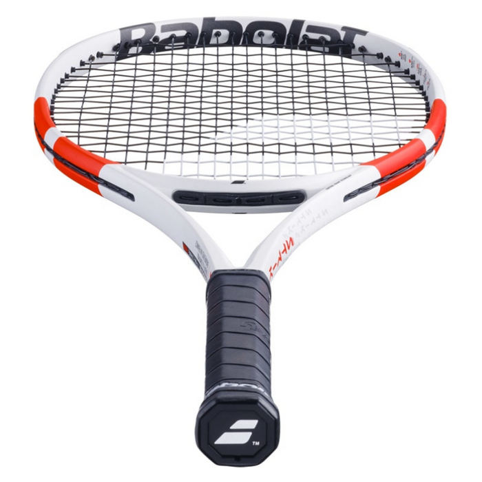 Babolat 2024 Pure Strike 18/20 Tennis Racquet - White/Red