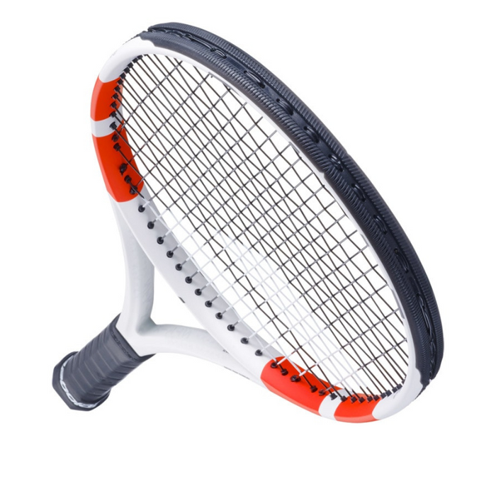 Babolat 2024 Pure Strike 18/20 Tennis Racquet - White/Red