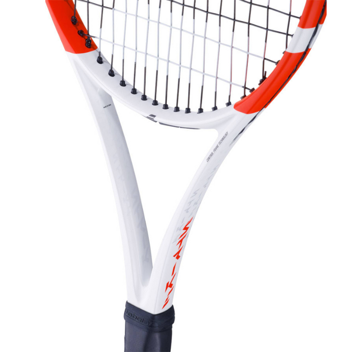 Babolat 2024 Pure Strike 18/20 Tennis Racquet - White/Red