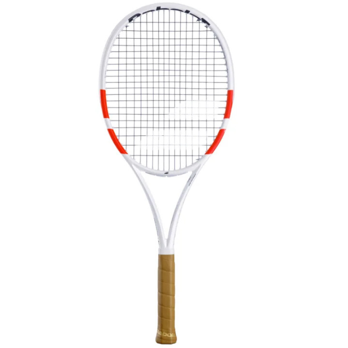 Babolat 2024 Pure Strike 97 Tennis Racquet - White/Red