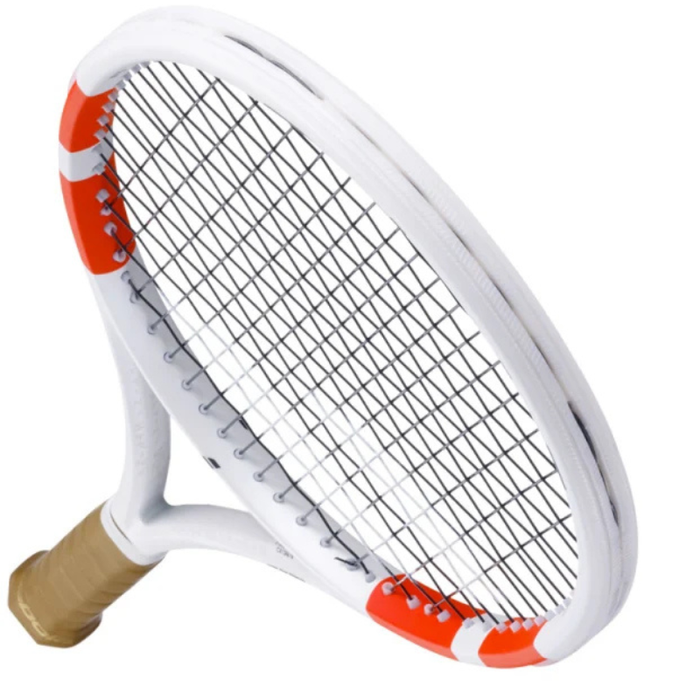 Babolat 2024 Pure Strike 97 Tennis Racquet - White/Red