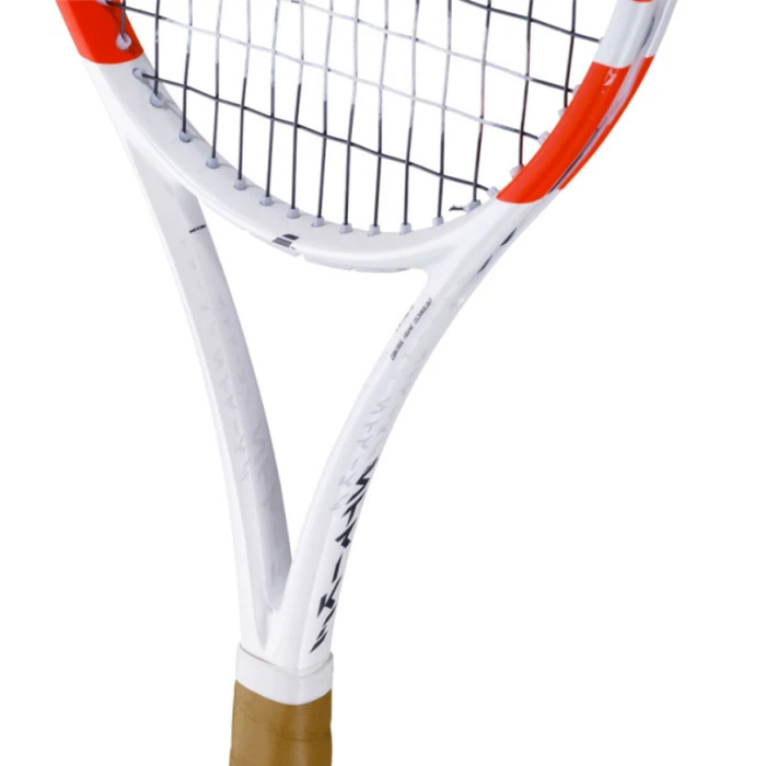 Babolat 2024 Pure Strike 97 Tennis Racquet - White/Red