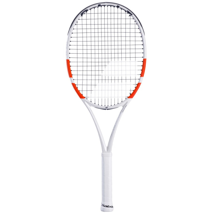 Babolat 2024 Pure Strike Lite Strung Tennis Racquet - White/Red