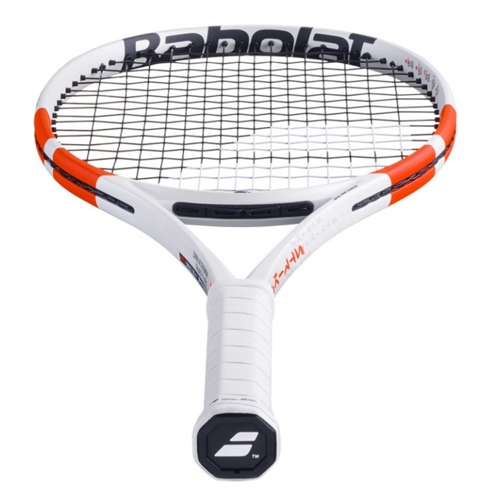 Babolat 2024 Pure Strike Team Strung Tennis Racquet - White/Red