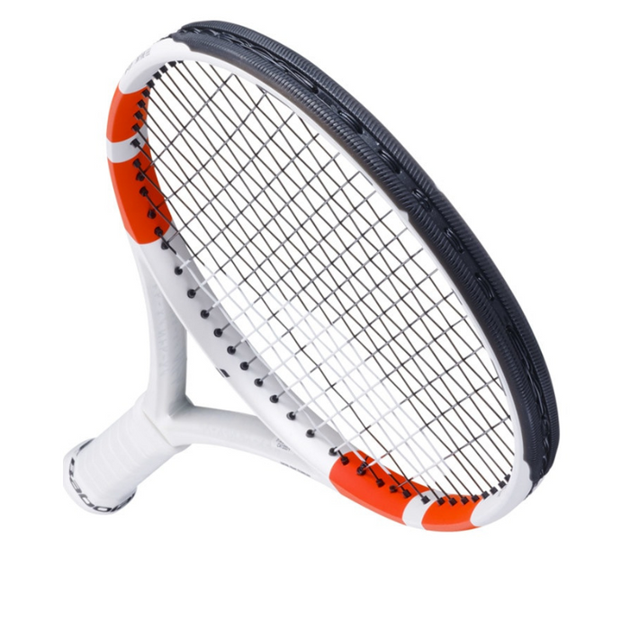 Babolat 2024 Pure Strike Team Strung Tennis Racquet - White/Red