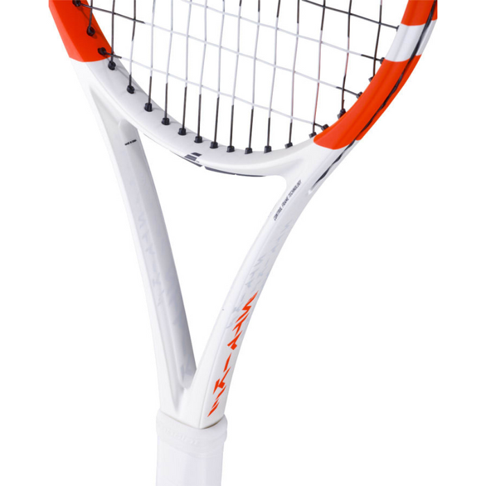 Babolat 2024 Pure Strike Team Strung Tennis Racquet - White/Red