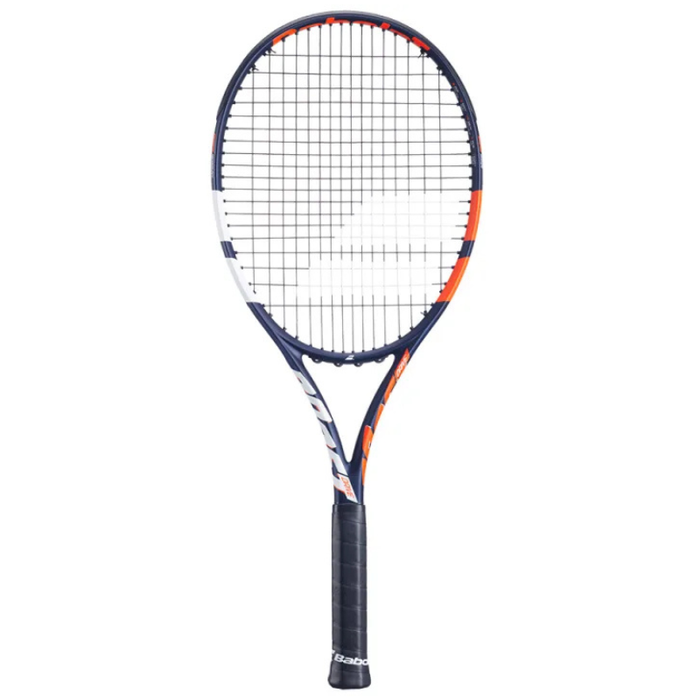 Babolat 2025 Boost Drive Strung Tennis Racquet - Navy/Orange/White