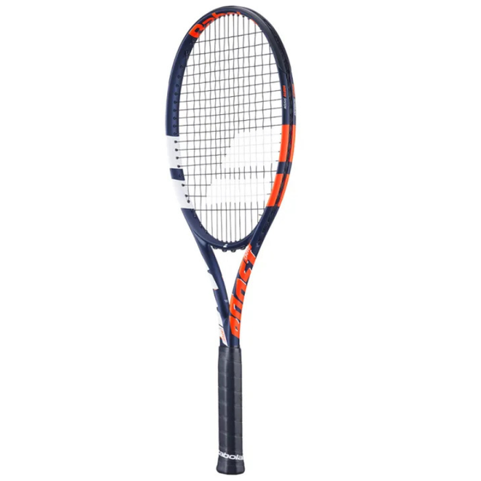 Babolat 2025 Boost Drive Strung Tennis Racquet - Navy/Orange/White