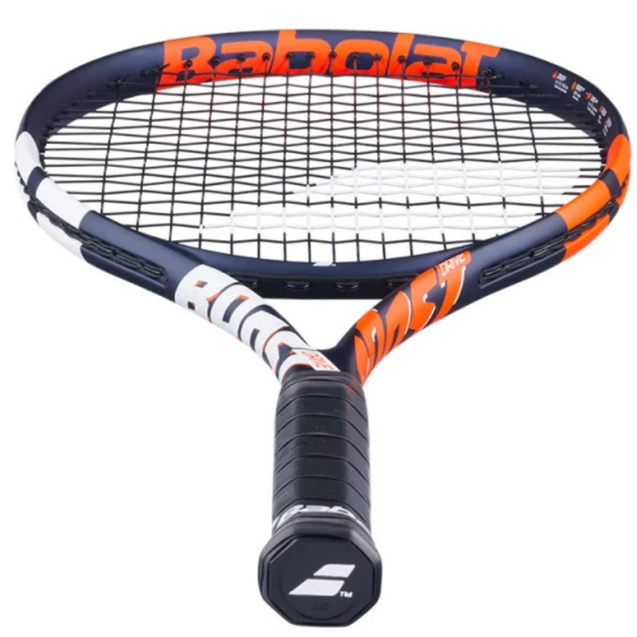 Babolat 2025 Boost Drive Strung Tennis Racquet - Navy/Orange/White