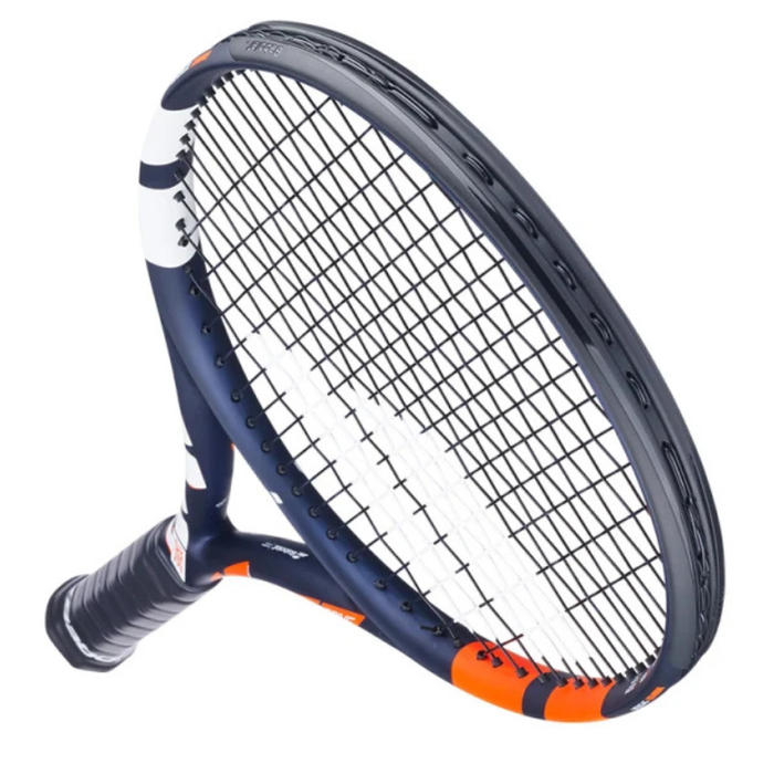 Babolat 2025 Boost Drive Strung Tennis Racquet - Navy/Orange/White