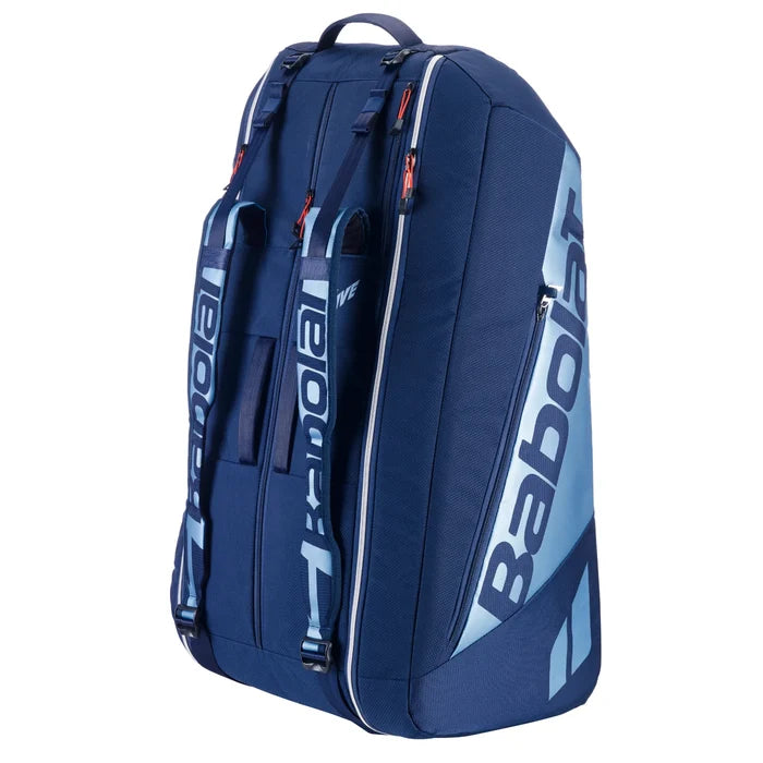 Babolat 2025 Pure Drive 12 Racquet Tennis Bag - Navy Blue