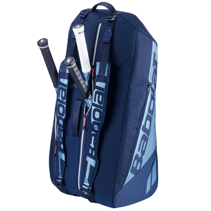 Babolat 2025 Pure Drive 6 Racquet Tennis Bag - Navy Blue