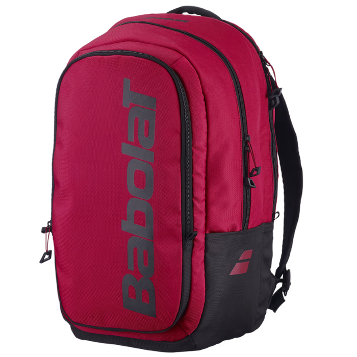 Babolat 2026 Court Hero Tennis Backpack - Burgundy / Black