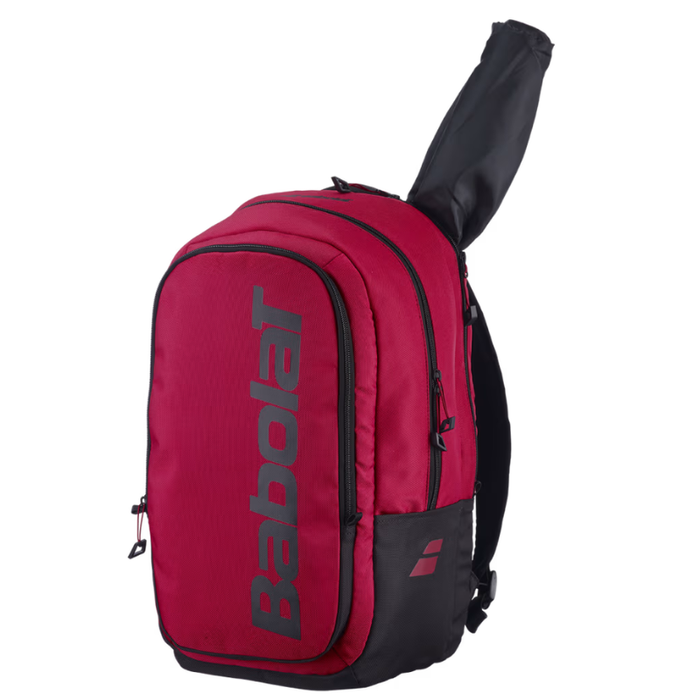 Babolat 2026 Court Hero Tennis Backpack - Burgundy / Black
