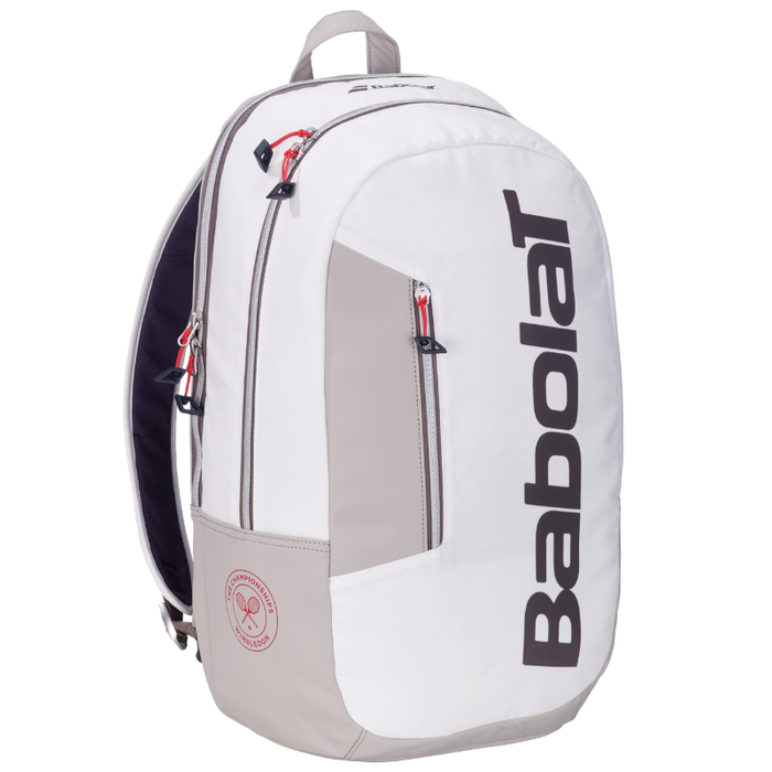 Babolat 2026 Pure Lite Wimbledon Tennis Backpack - White/Ivory