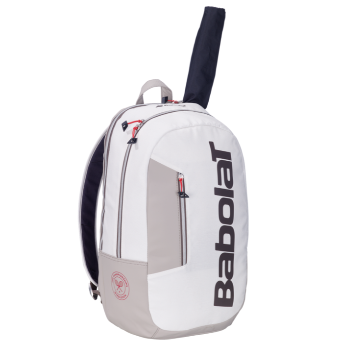 Babolat 2026 Pure Lite Wimbledon Tennis Backpack - White/Ivory