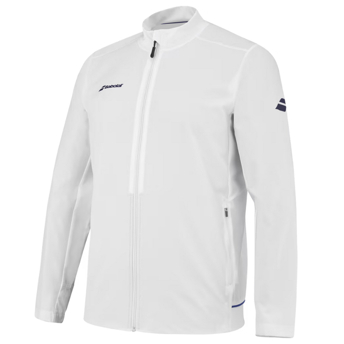 Babolat 3MP2121 PLAY 1000 Mens Tennis Jacket - White/White