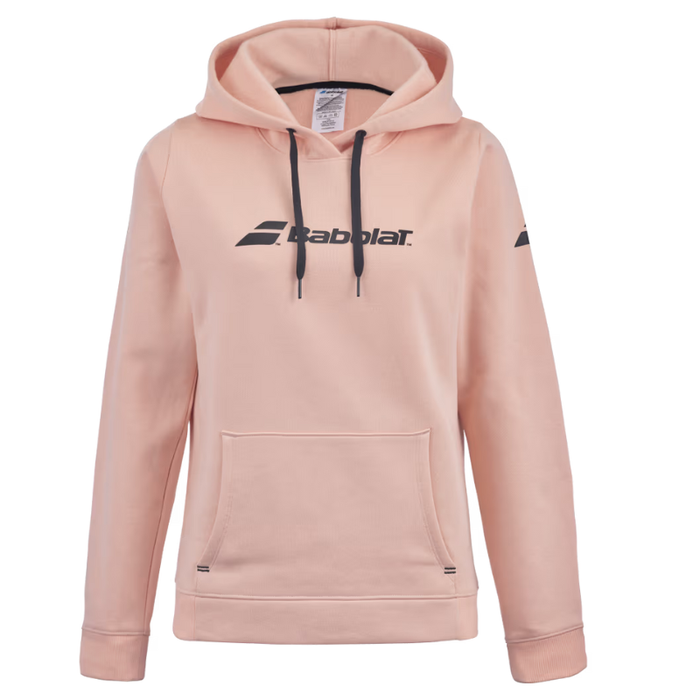 Babolat 4WP2041 EXERCISE 5062 Womens Hood Sweat - Tropical Peach