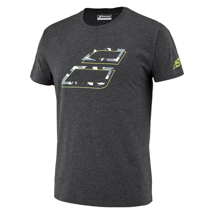 Babolat Aero Cotton Men Tee - Black Heather
