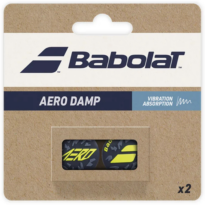 Babolat Aero Dampener 2 Pack -  Yellow/Black