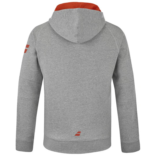 Babolat Exercise Men Hood Jacket 3002 - High Rise Heather