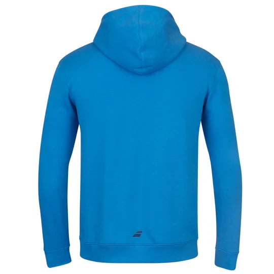 Babolat Exercise Men Hood Sweat - Blue Aster