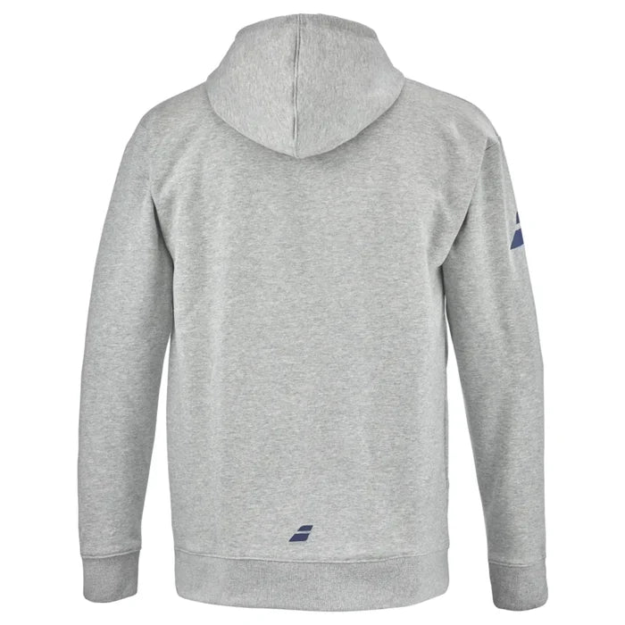 Babolat Exercise Men Hood Sweat -High Rise Hthr