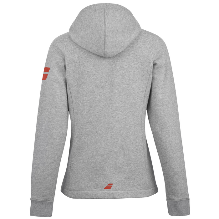 Babolat Exercise Women Hood Jacket 3002 - High Rise Heather