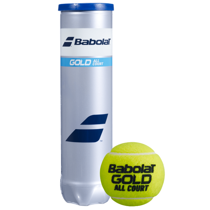 Babolat Gold All Court  4 Ball Tennis Can