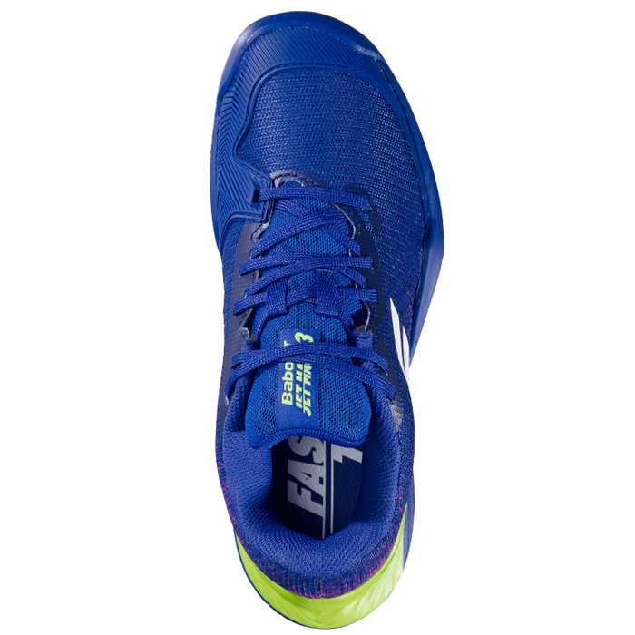 Babolat Jet Mach 3 All Court Junior Tennis Shoes - Dark Blue