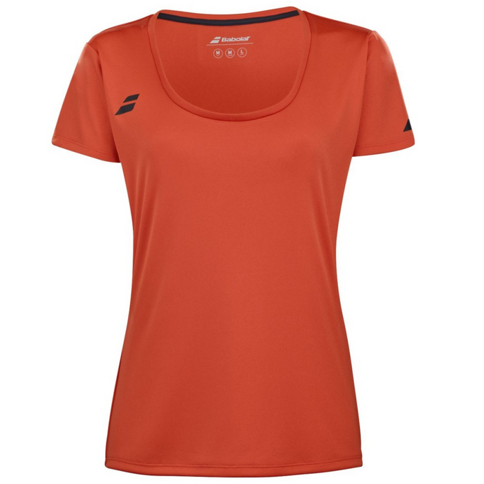 Babolat Play Cap Sleeve Girl Top 5061 - Fiesta Red
