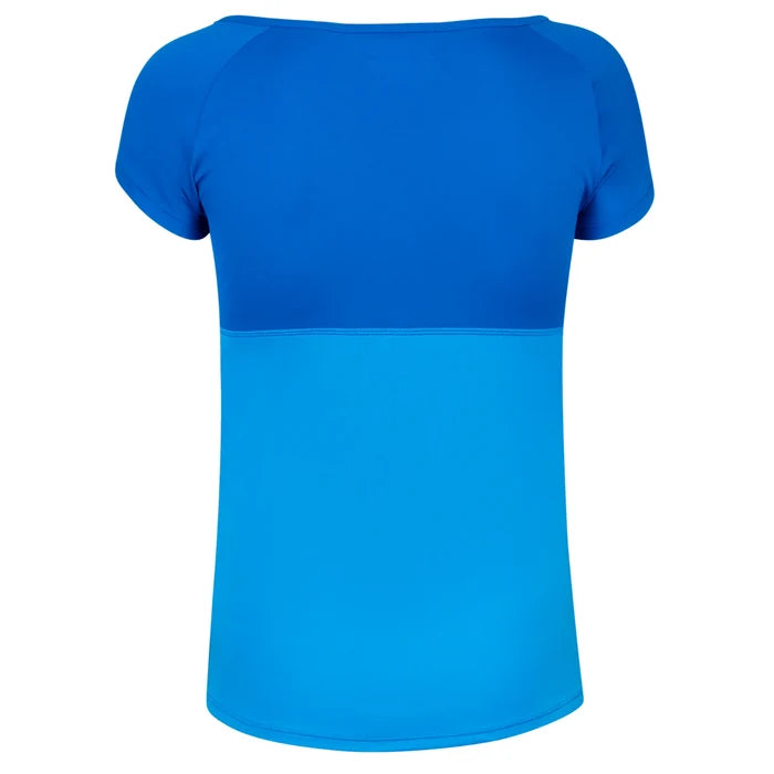 Babolat Play Cap Sleeve Girls Top - Blue Aster