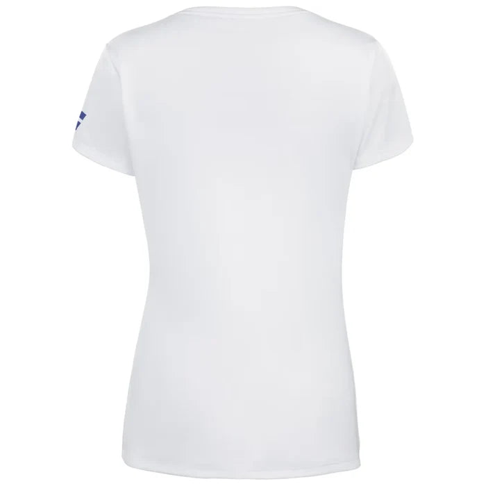 Babolat Play Cap Sleeve Women Top 1000 - White/White