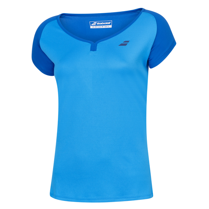 Babolat Play Cap Women's Sleeve Top - Blue Aster