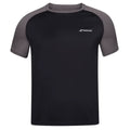 Babolat Play Crew Neck Men's Tee - Black/Black