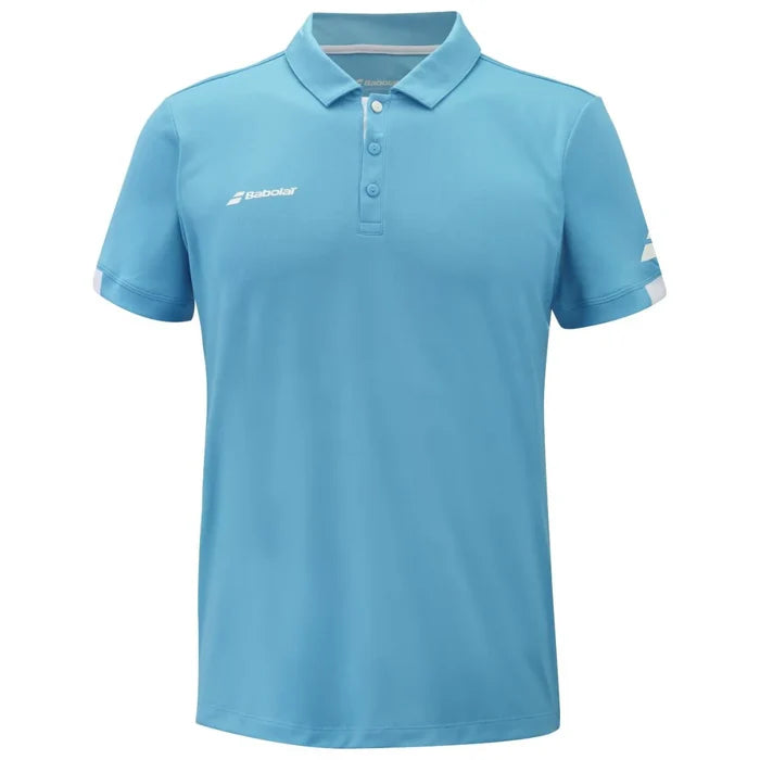 Babolat Play Polo Men 4124 - Cyan Blue