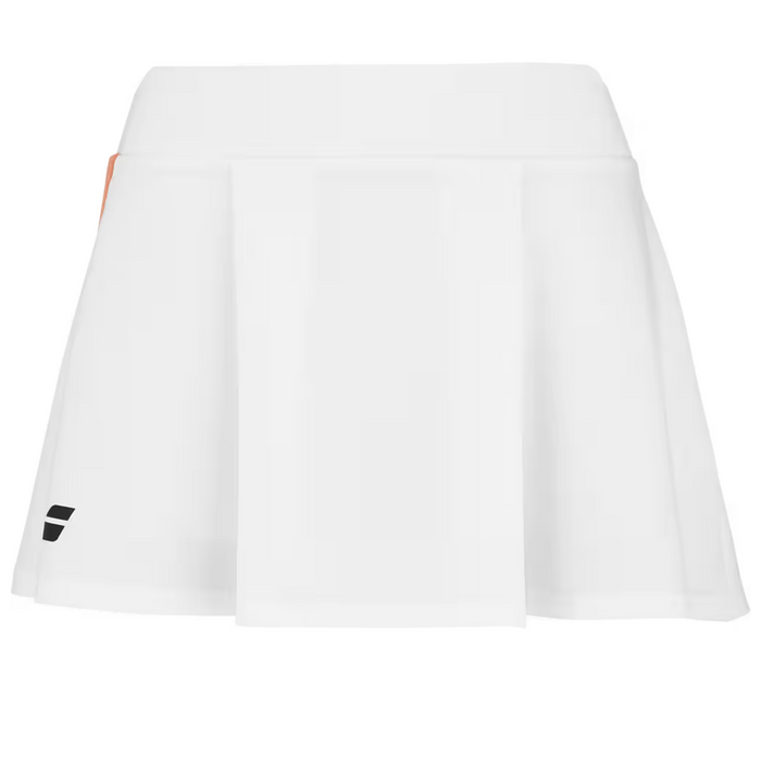 Babolat Play Skirt Girl 3GTF081 1000 - White/White/Orange