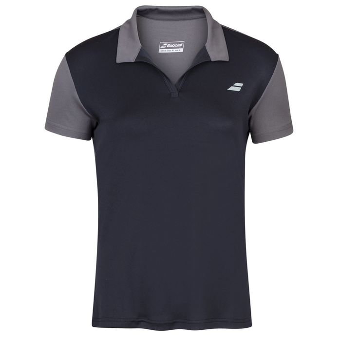 Babolat Play Women's Polo - Black/Black