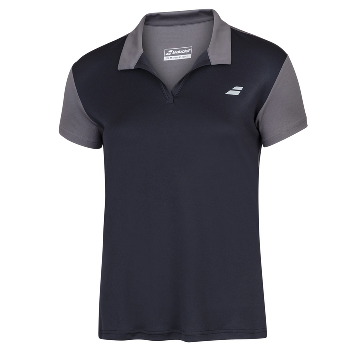 Babolat Play Women's Polo - Black/Black