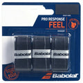 Babolat Pro Response Feel Overgrip 3 Pack - Black