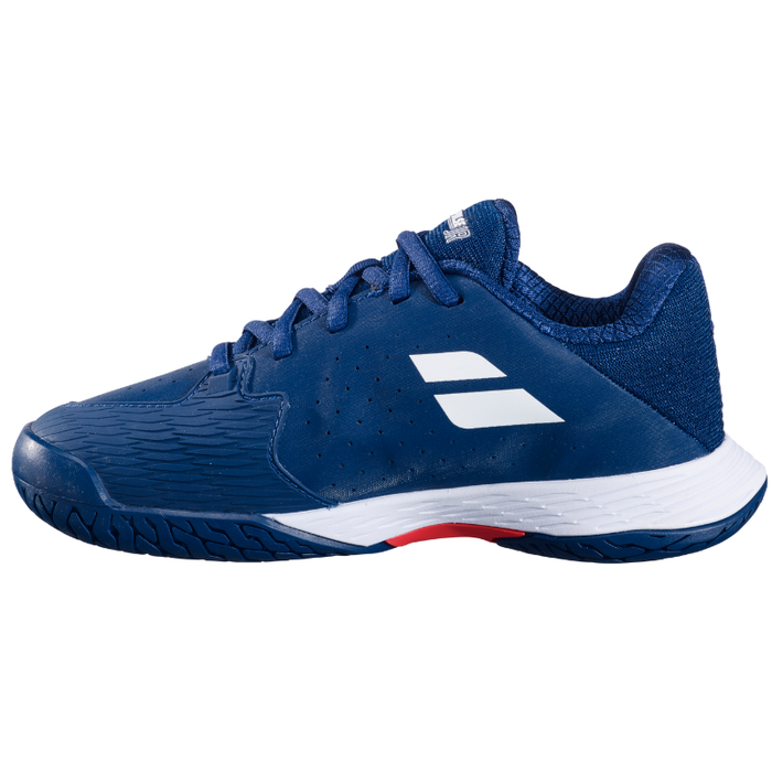 Babolat PROPULSE 3 AC BOY Junior Tennis Shoes - Estate Blue/White