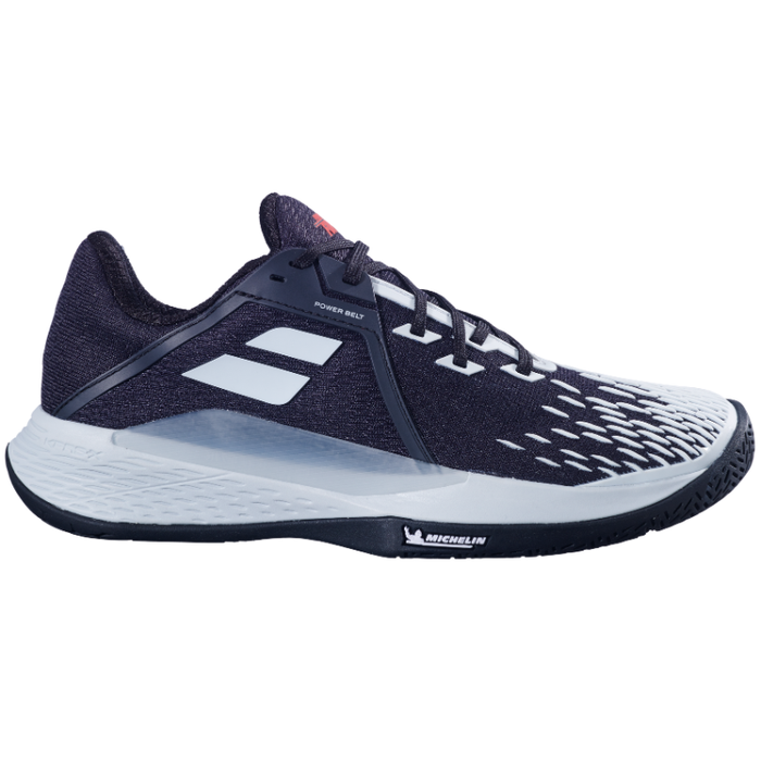 Babolat PROPULSE FURY 3 AC Mens Tennis Shoes - Black/Illusion Blue