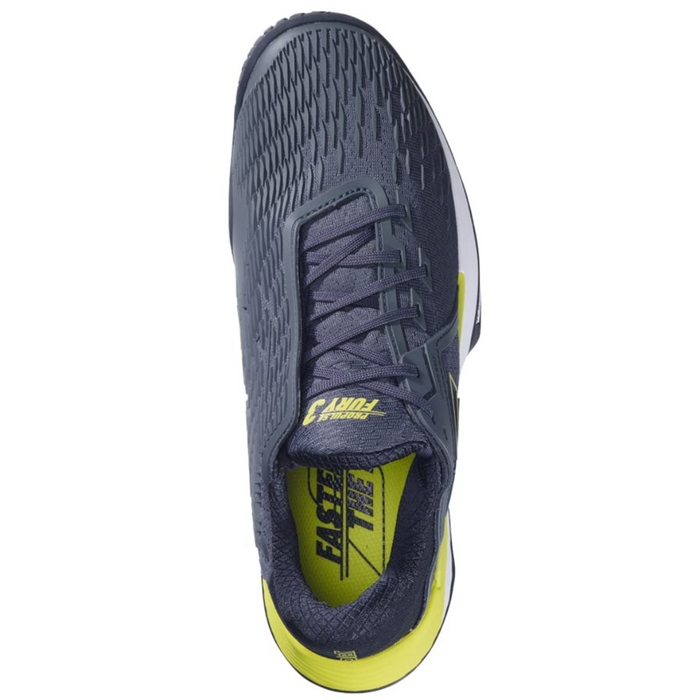 Babolat Propulse Fury 3 All Court Men Tennis Shoes - Grey/Aero