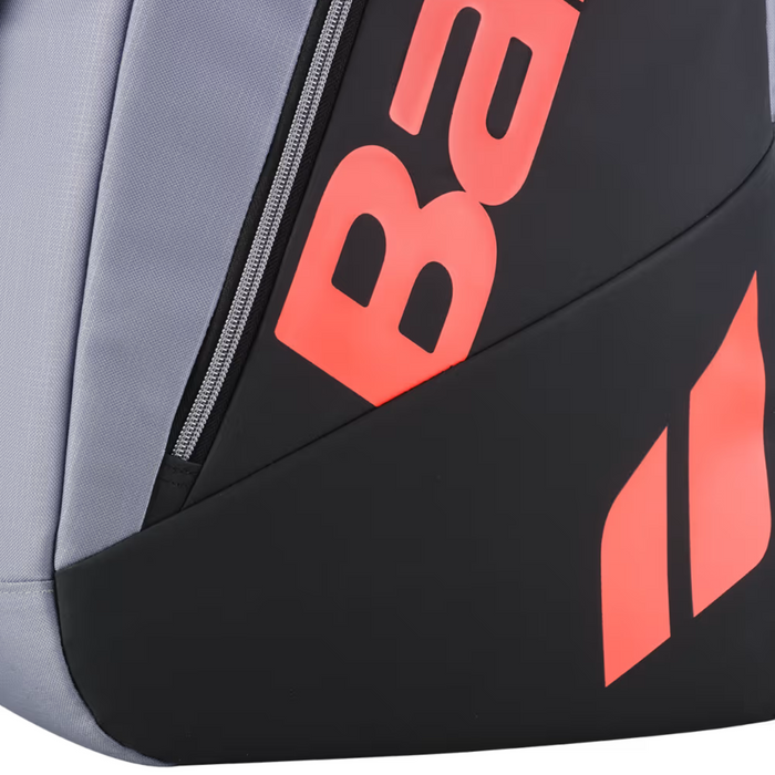 Babolat Pure Strike 6 Racquet Tennis Bag - Carbon Gray/Neon Red
