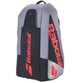Babolat Pure Strike 9 Racquet Tennis Bag - Carbon Gray/Neon Red