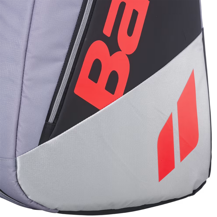 Babolat Pure Strike 9 Racquet Tennis Bag - Carbon Gray/Neon Red