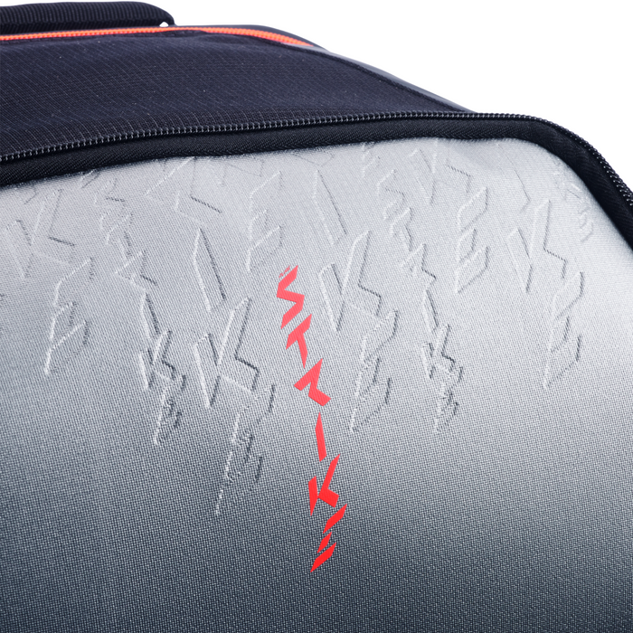 Babolat Pure Strike Tennis Backpack - Off-Carbon Gray/Neon Red