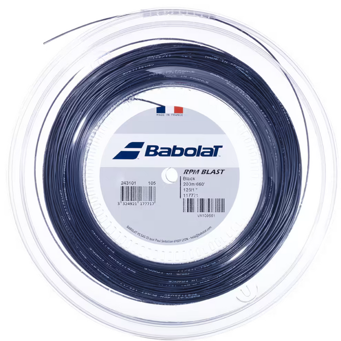Babolat RPM Blast 1.25/17 200m String Reel - Black