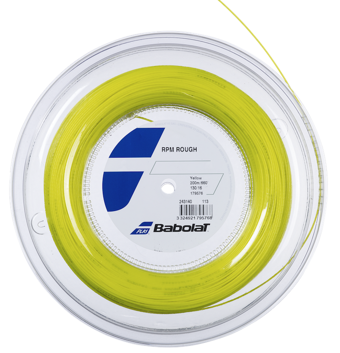 Babolat RPM Blast Rough 1.25/17 200m String Reel  - Yellow
