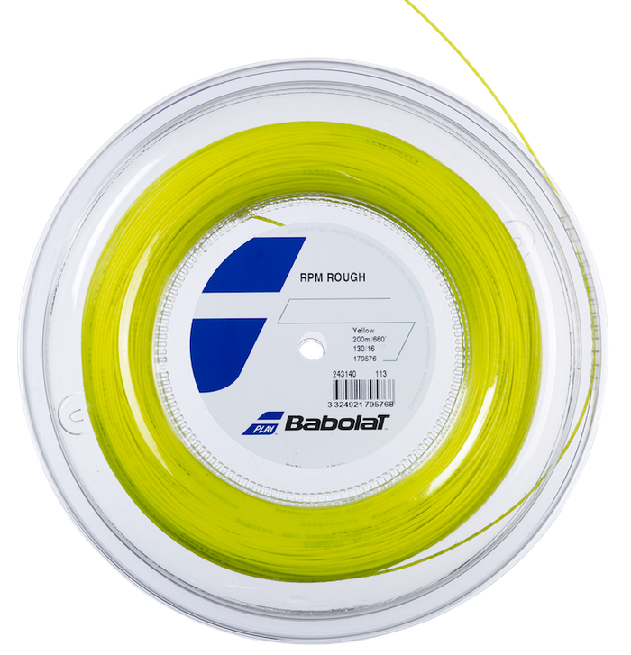 Babolat RPM Blast Rough 1.25/17 200m String Reel  - Yellow